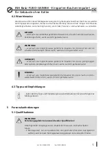 Предварительный просмотр 5 страницы Hauff-Technik ESH Basic-FUBO-GK/MBK Assembly Instructions Manual