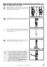 Предварительный просмотр 13 страницы Hauff-Technik ESH Basic-FUBO-GK/MBK Assembly Instructions Manual