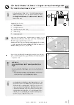 Предварительный просмотр 15 страницы Hauff-Technik ESH Basic-FUBO-GK/MBK Assembly Instructions Manual