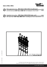 Предварительный просмотр 1 страницы Hauff-Technik MSH Basic-FUBO-E-SR4 Assembly Instruction Manual