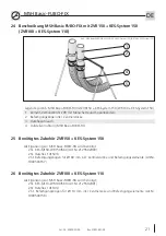 Предварительный просмотр 21 страницы Hauff-Technik MSH-FW Basic-FUBO-FIX Assembly Instruction Manual