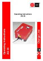 Haug AG 35 Operating Instructions Manual предпросмотр