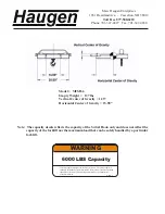 Preview for 5 page of Haugen MFSH-6 Installation And Safety Manual