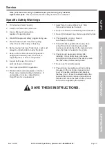 Preview for 3 page of HAUL MASTER 2000 LB. A-Frame Trailer Jack Owner'S Manual & Safety Instructions