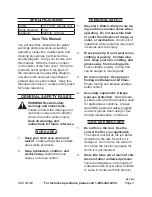 Preview for 3 page of HAUL MASTER 30329 Operating Instructions Manual