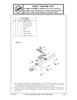 Preview for 7 page of HAUL MASTER 42708 Owner'S Manual