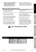 Preview for 3 page of HAUL MASTER 57720 Owner'S Manual & Safety Instructions