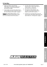 Preview for 7 page of HAUL MASTER 57720 Owner'S Manual & Safety Instructions