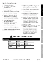 Предварительный просмотр 3 страницы HAUL MASTER 58205 Owner'S Manual & Safety Instructions