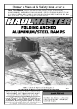 HAUL MASTER 63772 Owner'S Manual & Safety Instructions предпросмотр