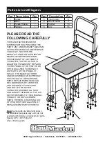 Preview for 4 page of HAUL MASTER 68895 Owner'S Manual & Safety Instructions