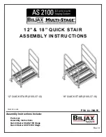 Haulotte Group Biljax Multi-Stage AS 2100 0105-37-12 Assembly Instructions Manual preview