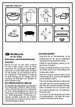 Предварительный просмотр 3 страницы Haushalt International 57264 Instruction & Safety Manual