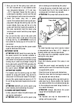 Предварительный просмотр 7 страницы Haushalt International 57264 Instruction & Safety Manual