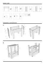 Предварительный просмотр 3 страницы Haushalt International Raised Planter Box 62905 Directions For Use