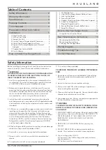 Preview for 2 page of Hauslane UC-PS18 User Manual