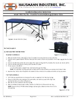 Preview for 1 page of Hausmann 7650-751 Installation & Operation Instructions