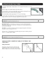 Предварительный просмотр 20 страницы Haussmann Xpert 59595013 Operator'S Manual