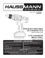 Haussmann Xpert 59595043 Operator'S Manual preview