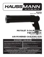 Haussmann Xpert 68125026 Operator'S Manual preview