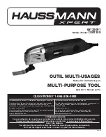 Preview for 1 page of Haussmann Xpert 68125091 Operator'S Manual