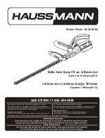 Haussmann 02325004 Operator'S Manual preview