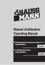 Haussmann 325605 Operating Manual preview