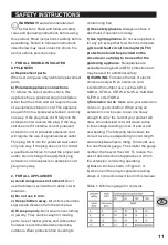 Предварительный просмотр 11 страницы Haussmann 325605 Operating Manual