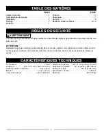 Preview for 2 page of Haussmann 58485002 Operator'S Manual