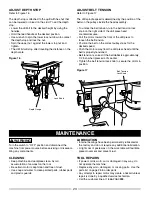 Preview for 24 page of Haussmann 58485002 Operator'S Manual