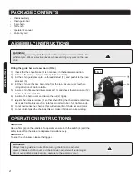 Preview for 21 page of Haussmann 59595016 Operator'S Manual