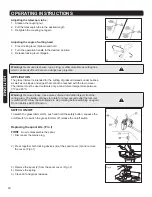 Preview for 20 page of Haussmann 59595037 Operator'S Manual