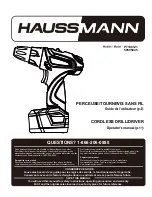 Haussmann 59595045 Operator'S Manual preview