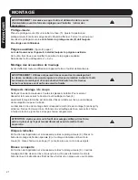 Предварительный просмотр 21 страницы Haussmann 59595063 Operator'S Manual