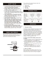 Предварительный просмотр 4 страницы Haussmann 59595072 Operator'S Manual