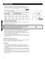 Preview for 9 page of Haussmann 59595075 Operator'S Manual