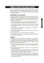 Preview for 21 page of Haussmann 59595081 Operator'S Manual