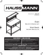 Предварительный просмотр 1 страницы Haussmann 6882.468 53305014 Instruction Manual