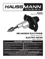 Haussmann EMM104 Operator'S Manual preview