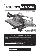 Haussmann FS7AUL Operator'S Manual preview