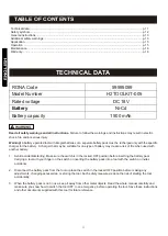 Предварительный просмотр 11 страницы Haussmann H2TOOLKIT-005 Operator'S Manual