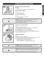 Preview for 20 page of Haussmann SLM40D Operator'S Manual