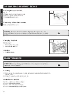 Preview for 21 page of Haussmann SLM40D Operator'S Manual