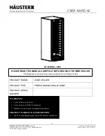 Preview for 1 page of Hauster HT-MOSEL-165S User Manual