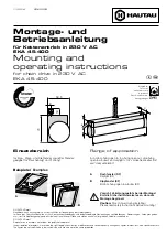 HAUTAU EKA 45-400 Mounting And Operating Instructions preview