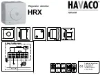 Havaco HRX Quick Start Manual preview