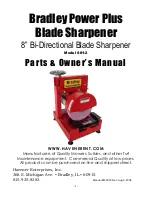 Havener Enterprises Bradley Power Plus S81-2 Parts & Owner'S Manual preview