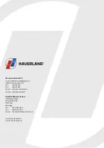 Предварительный просмотр 34 страницы Haverland AIRPURE 19 Instruction Manual