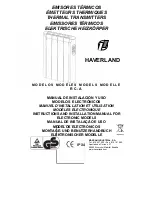 Haverland RC-10A Instruction And Installation Manual предпросмотр