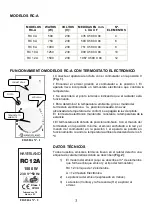 Предварительный просмотр 3 страницы Haverland RC-10A Instruction And Installation Manual